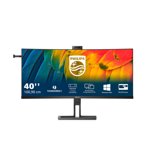 Philips 40B1U6903CH/00 Computerbildschirm 100,8 cm (39.7") 5120 x 2160 Pixel 5K Ultra HD LCD Schwarz
