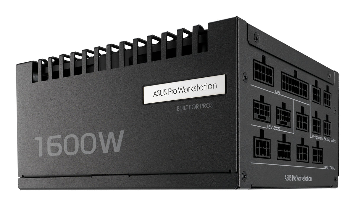 ASUS Pro WS 1600W Platinum Netzteil 20+4 pin ATX ATX Schwarz