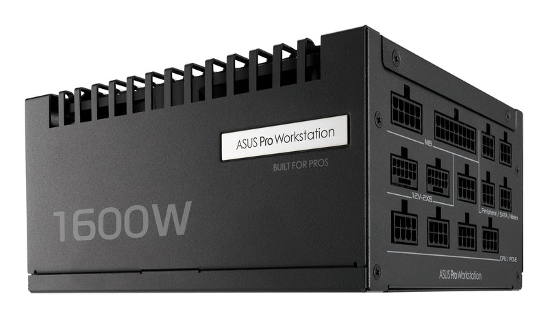 ASUS Pro WS 1600W Platinum Netzteil 20+4 pin ATX ATX Schwarz