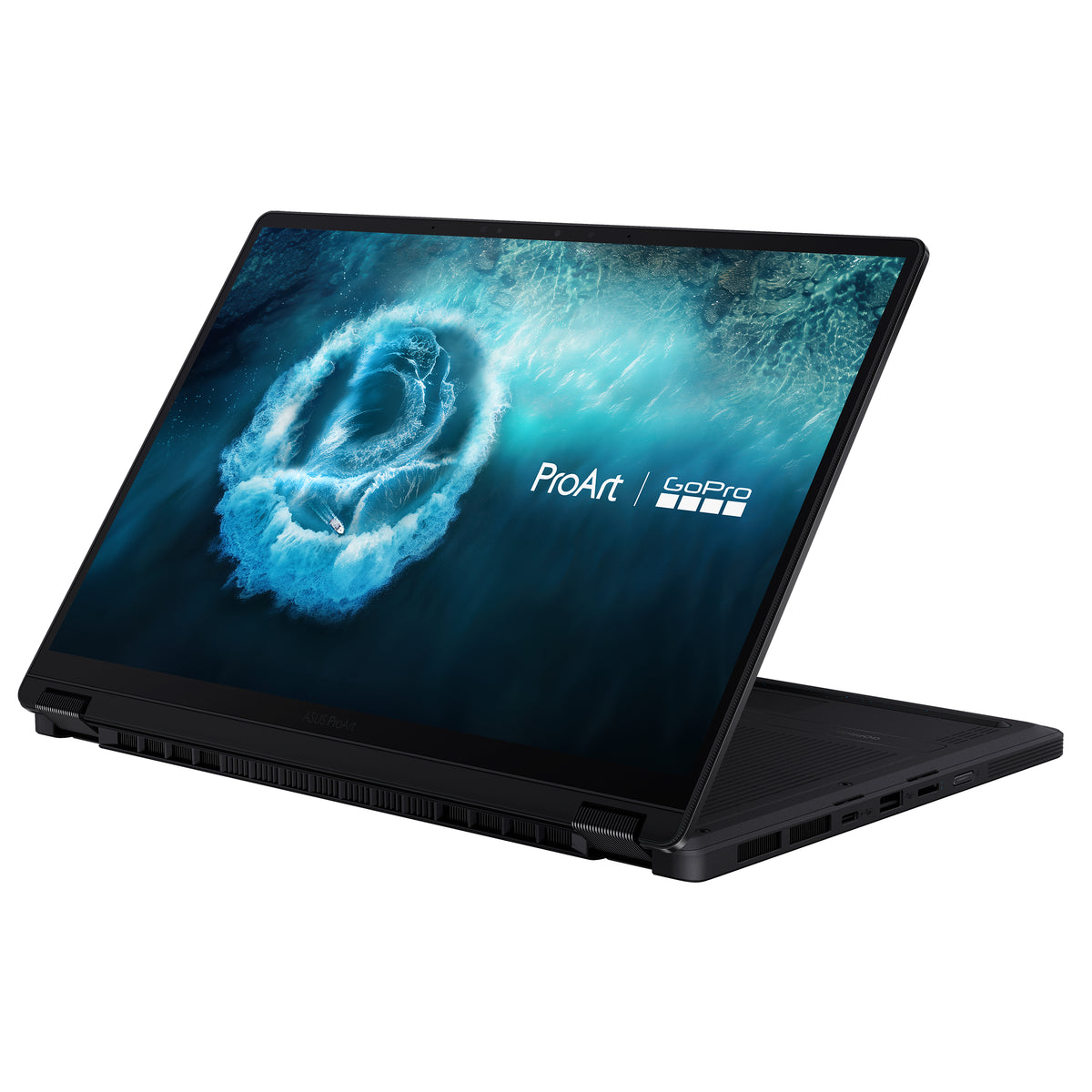 ASUS ProArt GoPro Edition PX13 HN7306EAC-LX089X Copilot+ PC AMD Ryzen AI Max+ 395 Hybrid (2-in-1) 33,8 cm (13.3") Touchscreen 3K 128 GB LPDDR5x-SDRAM 2 TB SSD Wi-Fi 7 (802.11be) Windows 11 Pro Schwarz