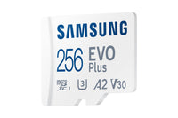 Samsung EVO Plus microSD-Speicherkarte (2024) (inkl. SD Adapter) - 256 GB