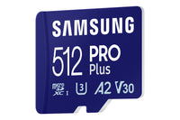 Samsung PRO Plus microSD-Speicherkarte (2023) (inkl. SD Adapter) - 512 GB