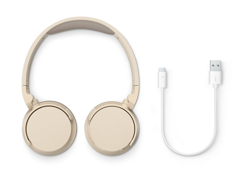 Philips TAH3209BG/00 Kopfhörer & Headset Kabellos Kopfband Anrufe/Musik Bluetooth Beige