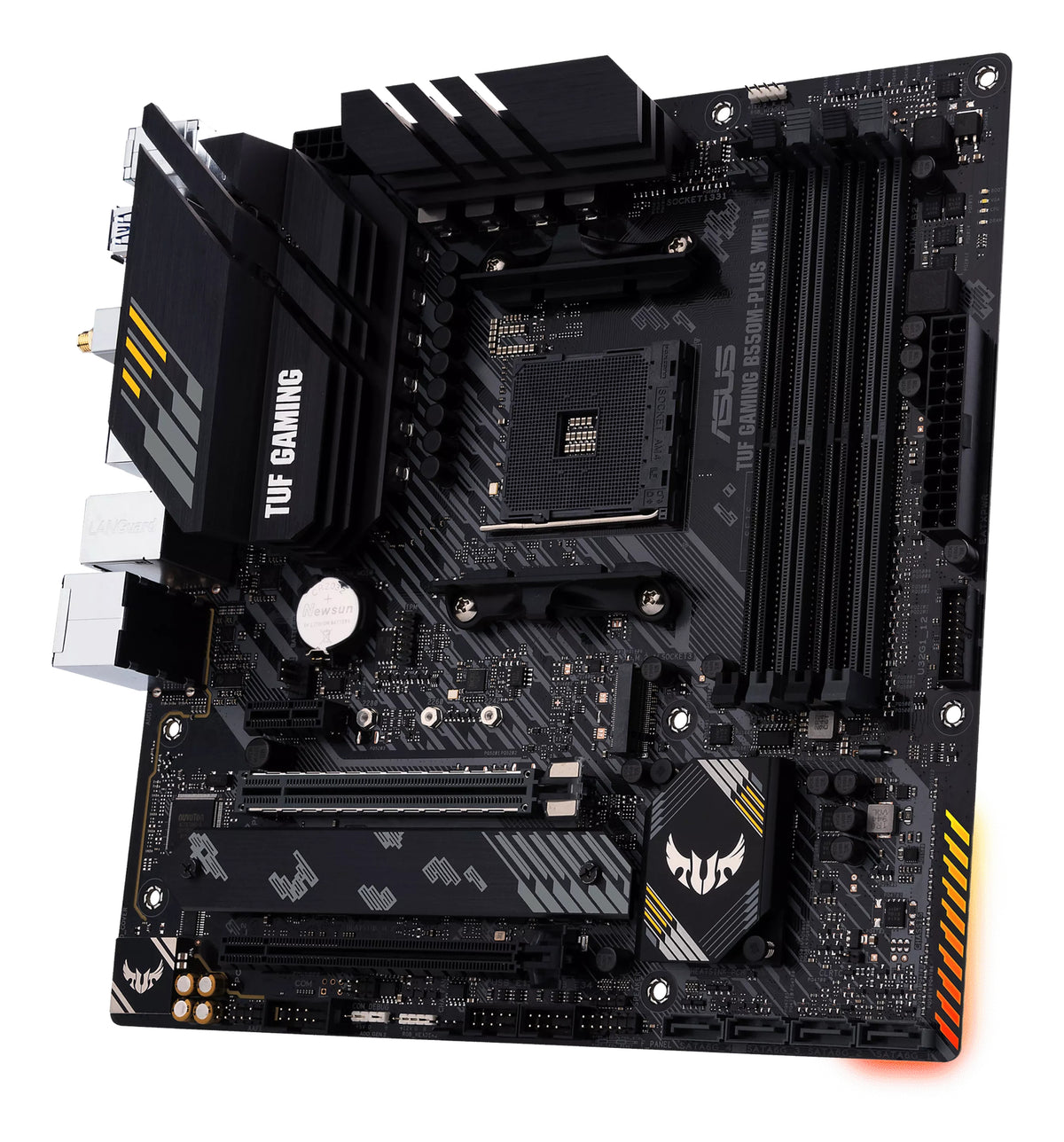 ASUS TUF GAMING B550M-PLUS WIFI II AMD B550 Sockel AM4 micro ATX