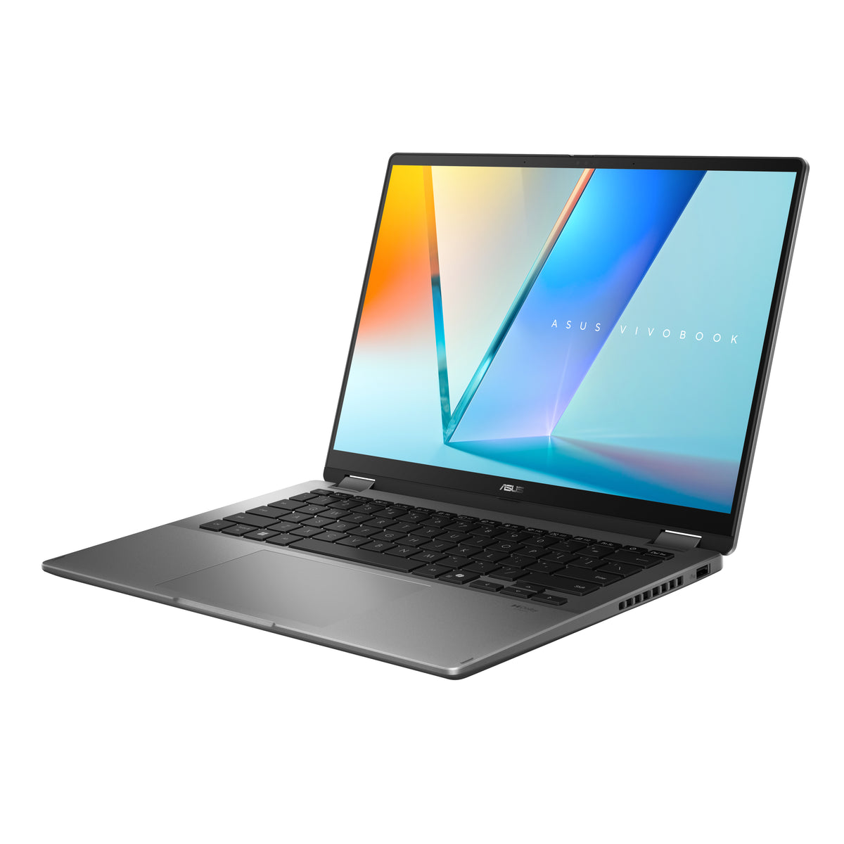 ASUS Vivobook 14 Flip TP3407AA-SG106W Copilot+ PC Intel Core Ultra 7 355 Hybrid (2-in-1) 35,6 cm (14") Touchscreen WUXGA 16 GB LPDDR5x-SDRAM 1 TB SSD Wi-Fi 7 (802.11be) Windows 11 Home Grau