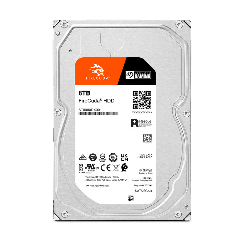 Seagate FireCuda ST8000DXA01 Interne Festplatte 8 TB 7200 RPM 256 MB 3.5" Serial ATA III