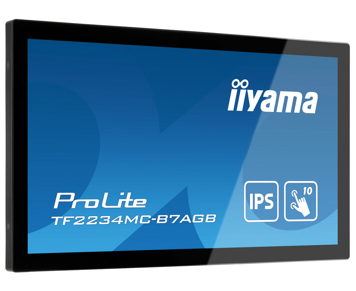 iiyama ProLite TF2234MC-B7AGB Computerbildschirm 54,6 cm (21.5") 1920 x 1080 Pixel Full HD LED Touchscreen Multi-Nutzer Schwarz