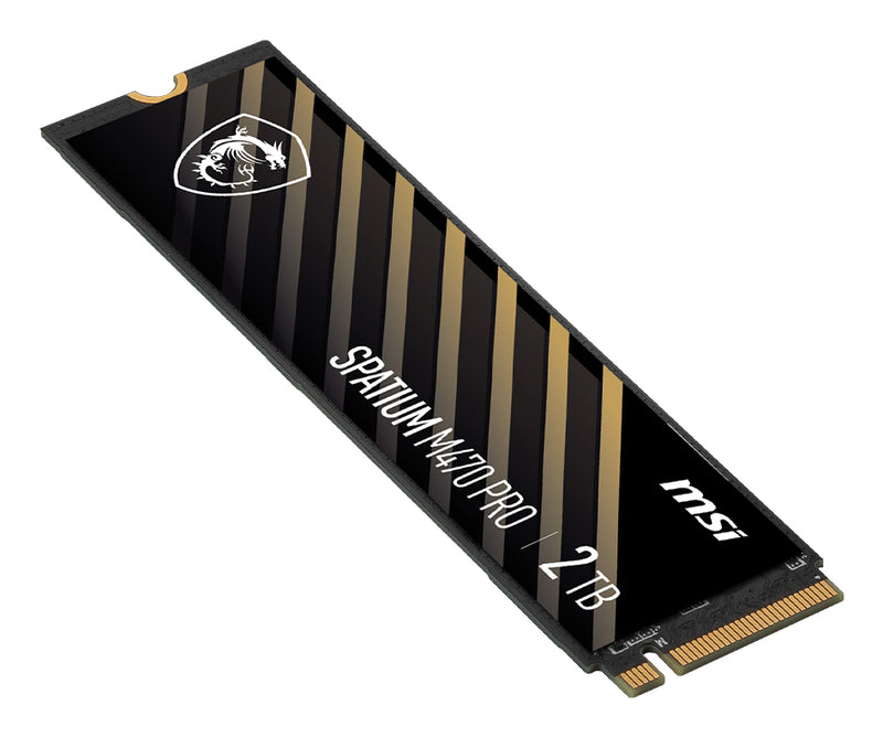 MSI SPATIUM M470 PRO PCIe 4.0 NVMe M.2 2 TB PCI Express 4.0 3D NAND