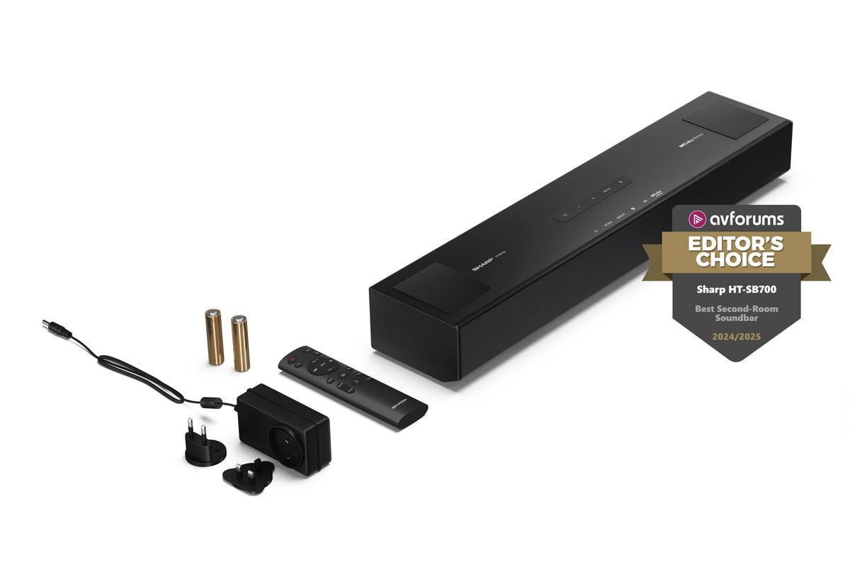 Sharp HT-SB700 Soundbar-Lautsprecher Schwarz 2.0.2 Kanäle 140 W