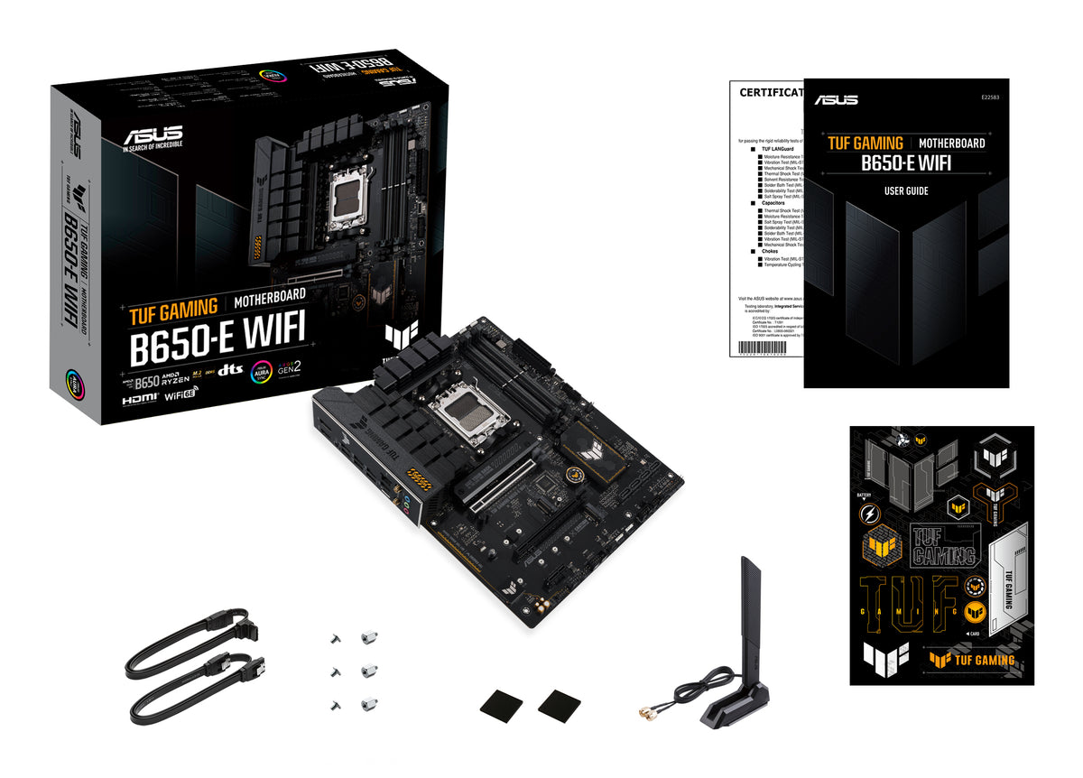 ASUS TUF GAMING B650-E WIFI AMD B650 Sockel AM5 ATX