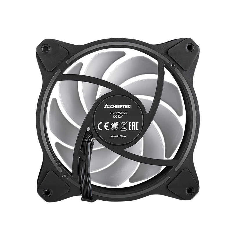 Chieftec ZF-1425RGB Computerkühlsystem Computergehäuse Ventilator 14 cm Mehrfarbig 1 Stück(e)