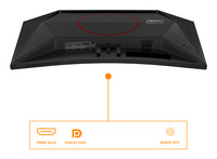 AOC G4 C24G42E Computerbildschirm 59,9 cm (23.6") 1920 x 1080 Pixel Full HD LED Schwarz, Rot