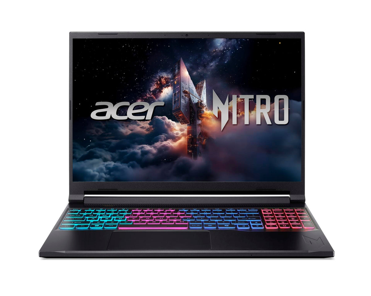Acer Nitro 16S AI ANV16S-41-R93W AMD Ryzen™ 7 260 Laptop 40,6 cm (16") WQXGA 16 GB DDR5-SDRAM 1 TB SSD NVIDIA GeForce RTX 5070 Wi-Fi 6E (802.11ax) Windows 11 Home Deutsch Schwarz