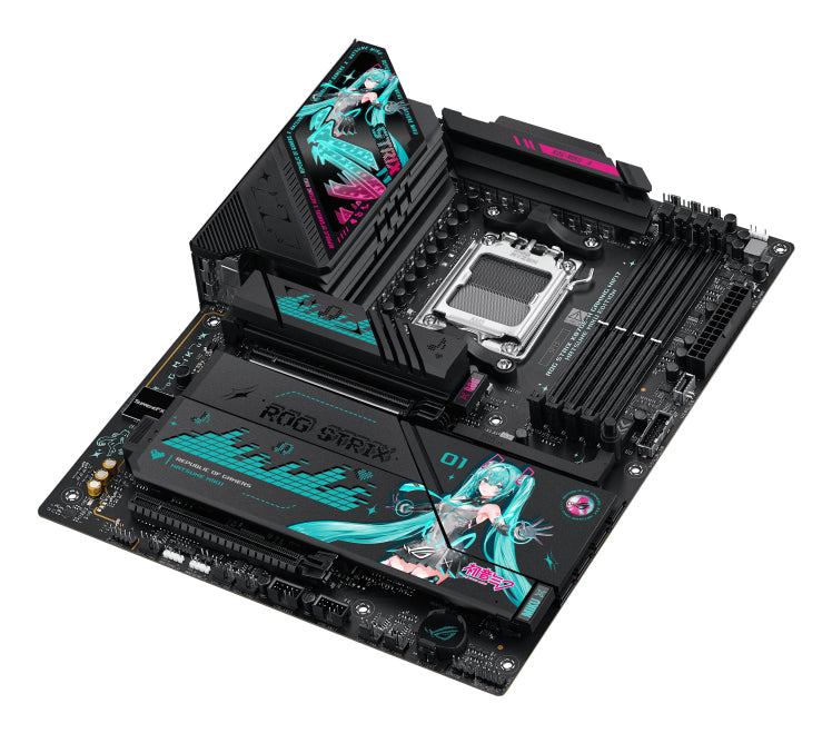 ASUS ROG STRIX X870E-H GAMING WIFI7 HATSUNE MIKU EDITION AMD X870E Sockel AM5 ATX
