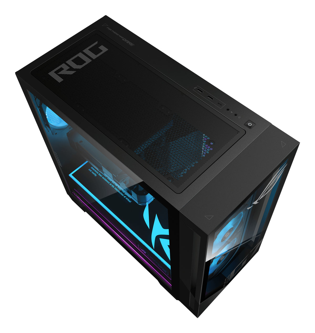 ASUS ROG G700 G700TF-7265KF410W Intel Core Ultra 7 265KF 32 GB DDR5-SDRAM 1 TB SSD NVIDIA GeForce RTX 5080 Windows 11 Home Tower PC Schwarz