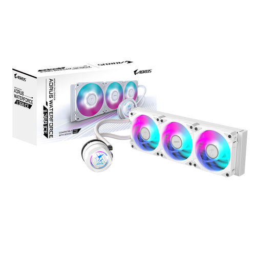 K Cooler GIGABYTE AORUS WATERFORCE II 360I AIO Liquid CPU Cooler