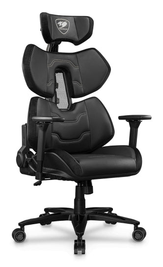 COUGAR Terminator Elite PC-Gamingstuhl Gepolsterter Sitz Schwarz, Silber