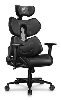 COUGAR Terminator Elite PC-Gamingstuhl Gepolsterter Sitz Schwarz, Silber
