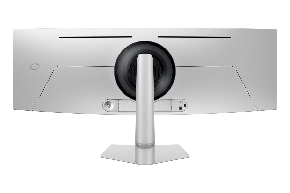 Samsung G93SD Computerbildschirm 124,5 cm (49") 5120 x 1440 Pixel Dual QHD OLED Silber