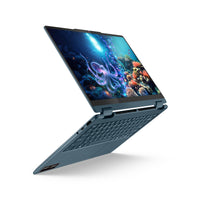 Lenovo Yoga 7 2-in-1 14AKP10 Copilot+ PC AMD Ryzen AI 5 340 Hybrid (2-in-1) 35,6 cm (14") Touchscreen WUXGA 16 GB LPDDR5x-SDRAM 512 GB SSD Wi-Fi 7 (802.11be) Windows 11 Home Deutsch Türkis