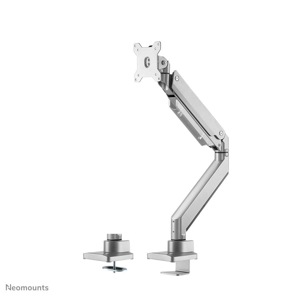 Neomounts NM-D775SILVER Monitorarm 10-32" - Gasfeder - Topfix - 180°-Stopp