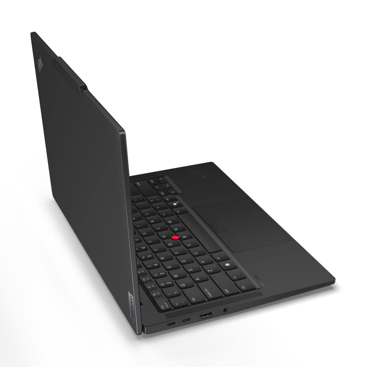 Lenovo ThinkPad T14s Gen 6 (Snapdragon) Copilot+ PC X1E-78-100 Laptop 35,6 cm (14") WUXGA 32 GB LPDDR5x-SDRAM 1 TB SSD Wi-Fi 7 (802.11be) Windows 11 Pro Deutsch Schwarz