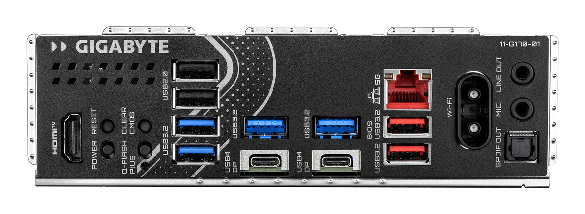 GIGABYTE X870E EAGLE WIFI7 Motherboard – Supports AMD Ryzen 9000 CPUs, 16+2+2 Phase Digital VRM, up to 8200 MHz DDR5 (OC), 1× PCIe 5.0 + 3× PCIe 4.0, Wi-Fi 7, 5GbE LAN, USB 4
