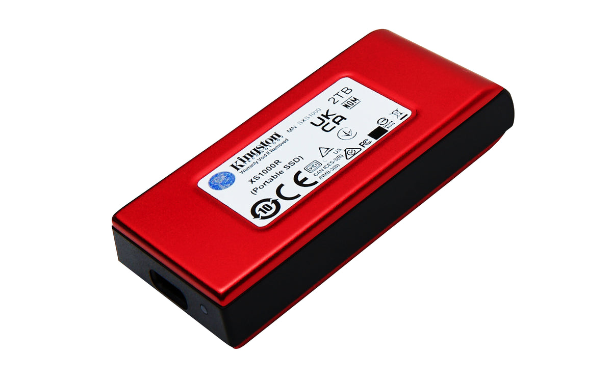 Kingston Technology 2TB Externe SSD XS1000 USB 3.2 Gen 2, Rot