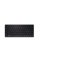 CHERRY KW 9200 MINI Tastatur Universal USB + RF Wireless + Bluetooth QWERTZ Schweiz Schwarz