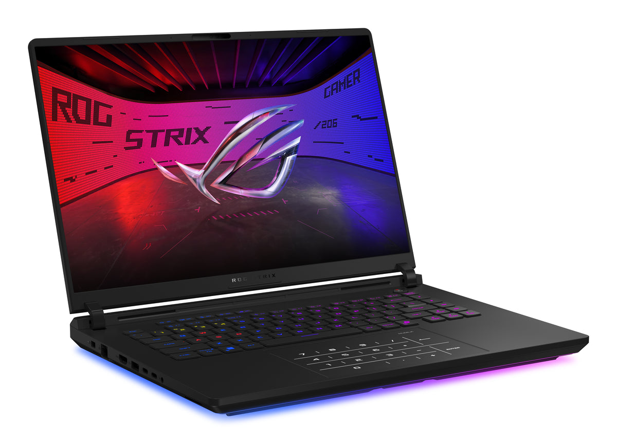 ASUS ROG Strix SCAR 16 G635LX-RW018W Intel Core Ultra 9 275HX Laptop 40,6 cm (16") WQXGA 32 GB DDR5-SDRAM 1 TB SSD NVIDIA GeForce RTX 5090 Wi-Fi 7 (802.11be) Windows 11 Home Deutsch Schwarz
