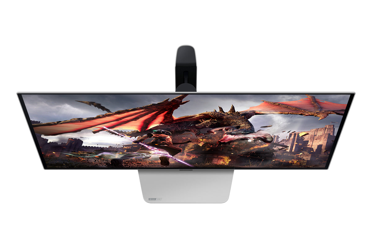 Samsung G80SD Computerbildschirm 81,3 cm (32") 3840 x 2160 Pixel 4K Ultra HD OLED Silber
