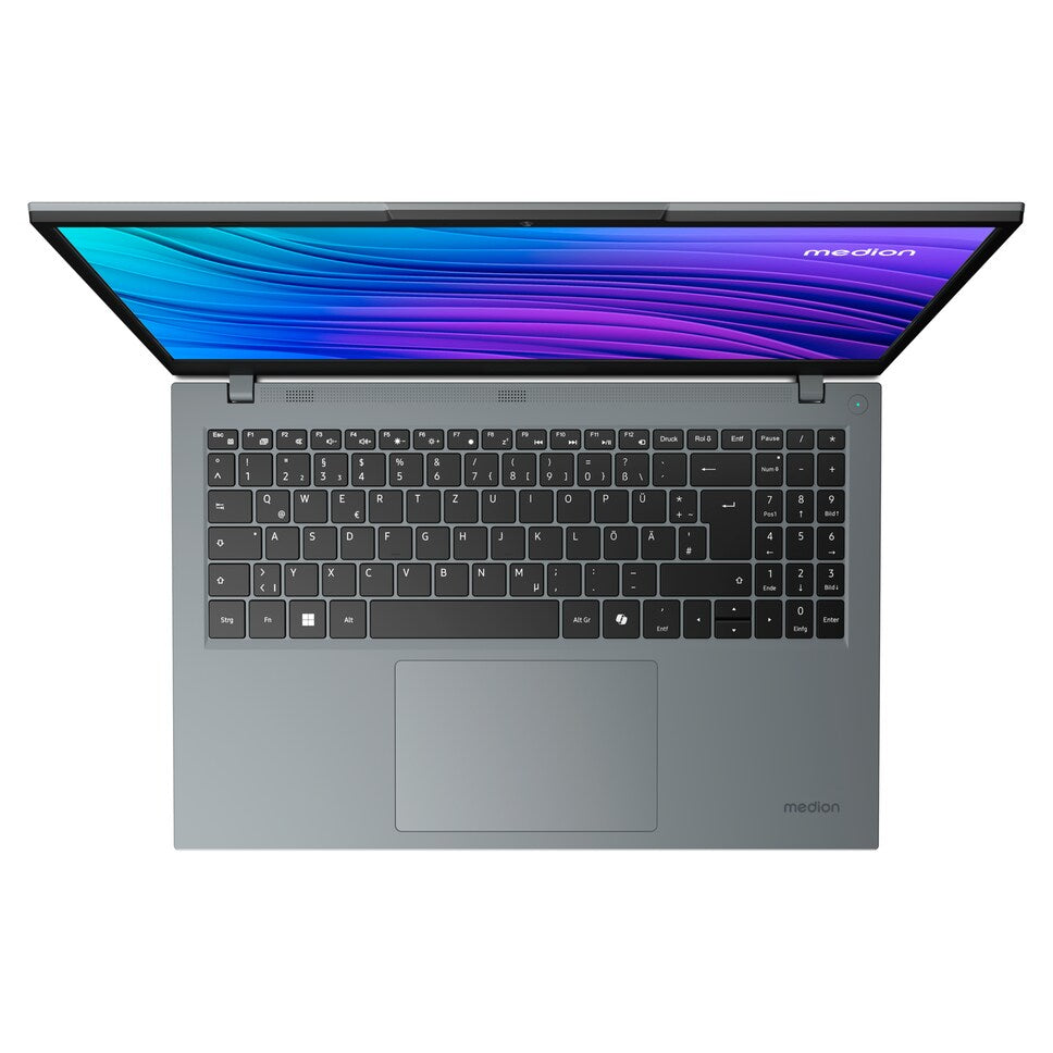 MEDION E15443 Intel Core Ultra 5 125H Laptop 39,6 cm (15.6") Full HD 16 GB DDR5-SDRAM 512 GB SSD Windows 11 Home Grau