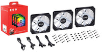 ADATA XPG Vento R 120 ARGB PWM 120mm 3er Pack schwarz – Ansicht 4