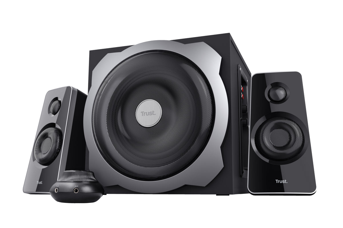 Trust Tytan Lautsprecherset 60 W Universal Schwarz 2.1 Kanäle