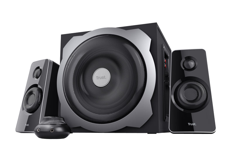 Trust Tytan Lautsprecherset 60 W Universal Schwarz 2.1 Kanäle