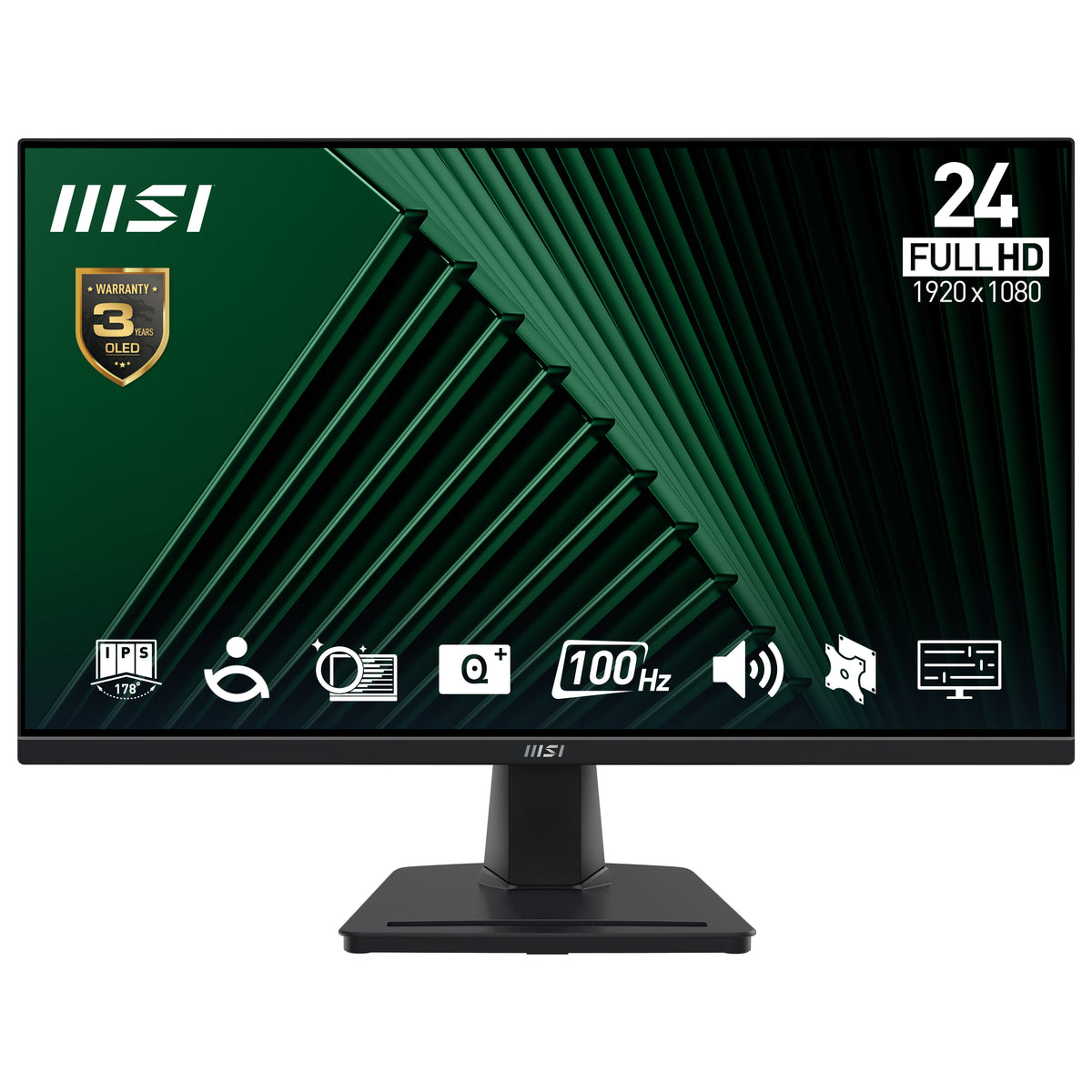 MSI Pro MP245G Computerbildschirm 60,5 cm (23.8") 1920 x 1080 Pixel Full HD LCD Schwarz