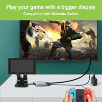 Techly IADAP USB31-HDMIPTY laptop-dockingstation & portreplikator Kabelgebunden USB 3.2 Gen 1 (3.1 Gen 1) Type-C Silber