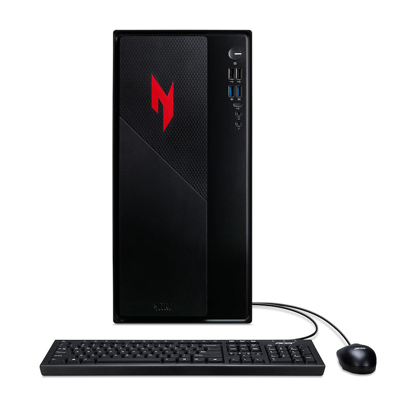 Acer NITRO 20 N20-100-RPL Intel® Core™ i5 i5-13420H 16 GB DDR4-SDRAM 512 GB SSD NVIDIA GeForce RTX 5060 Windows 11 Home Desktop PC Schwarz