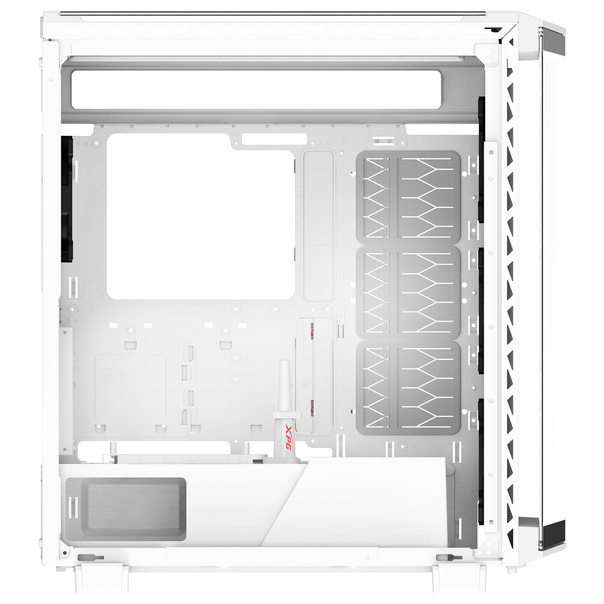 XPG BATTLECRUISER II ST Midi-Tower Weiß