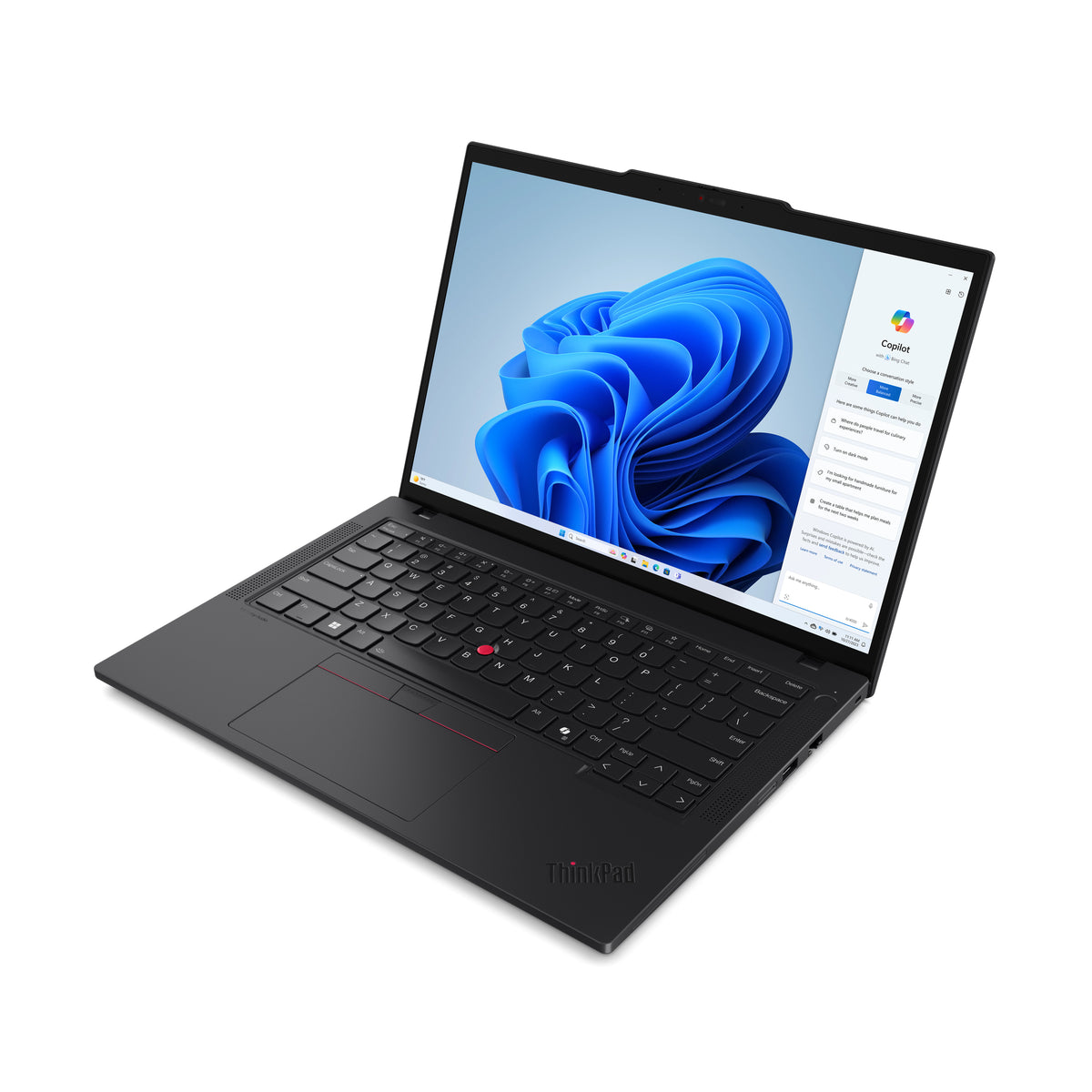 Lenovo ThinkPad T14 Gen 5 (Intel) Intel Core Ultra 5 135U Laptop 35,6 cm (14") WUXGA 16 GB DDR5-SDRAM 512 GB SSD Wi-Fi 6E (802.11ax) Windows 11 Pro Schwarz Englisch