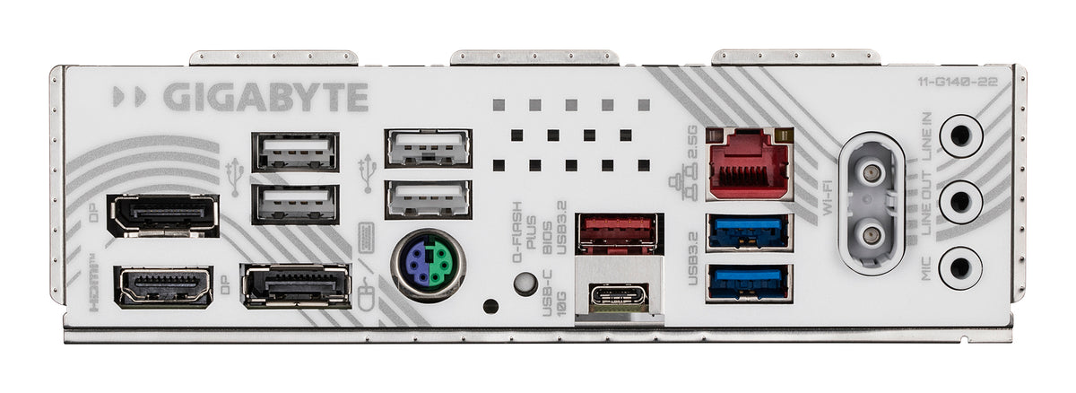 GIGABYTE B850M EAGLE WIFI6E ICE Mainboard – Unterstützt AMD Ryzen 9000 Serie CPUs, digitales 8+2+2 Phasen VRM, bis zu 8200 MHz DDR5 (OC), 1 x PCIe 5.0 + 1 x PCIe 4.0 M.2, Wi-Fi 6E, 2.5 GbE LAN, USB 3.2 Gen 2