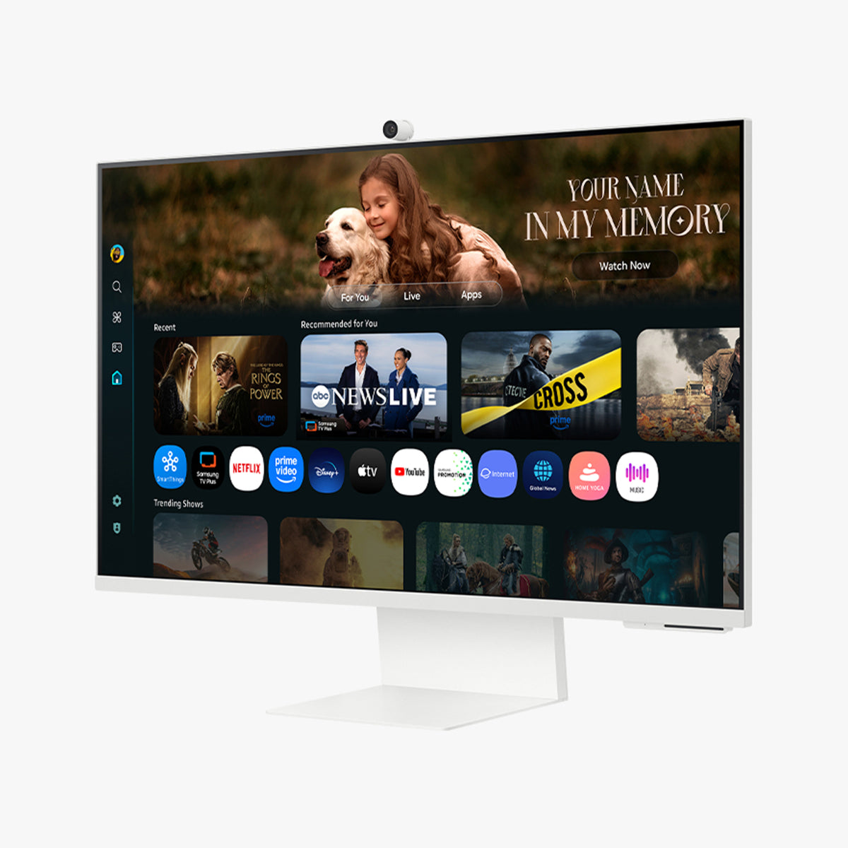 Samsung M8 M80F Computerbildschirm 81,3 cm (32") 3840 x 2160 Pixel 4K Ultra HD LCD Weiß