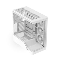 Aerocool P500A PC-Gehäuse, Midi-Tower, ATX, Tempered Glass, RGB - weiß – Ansicht 4