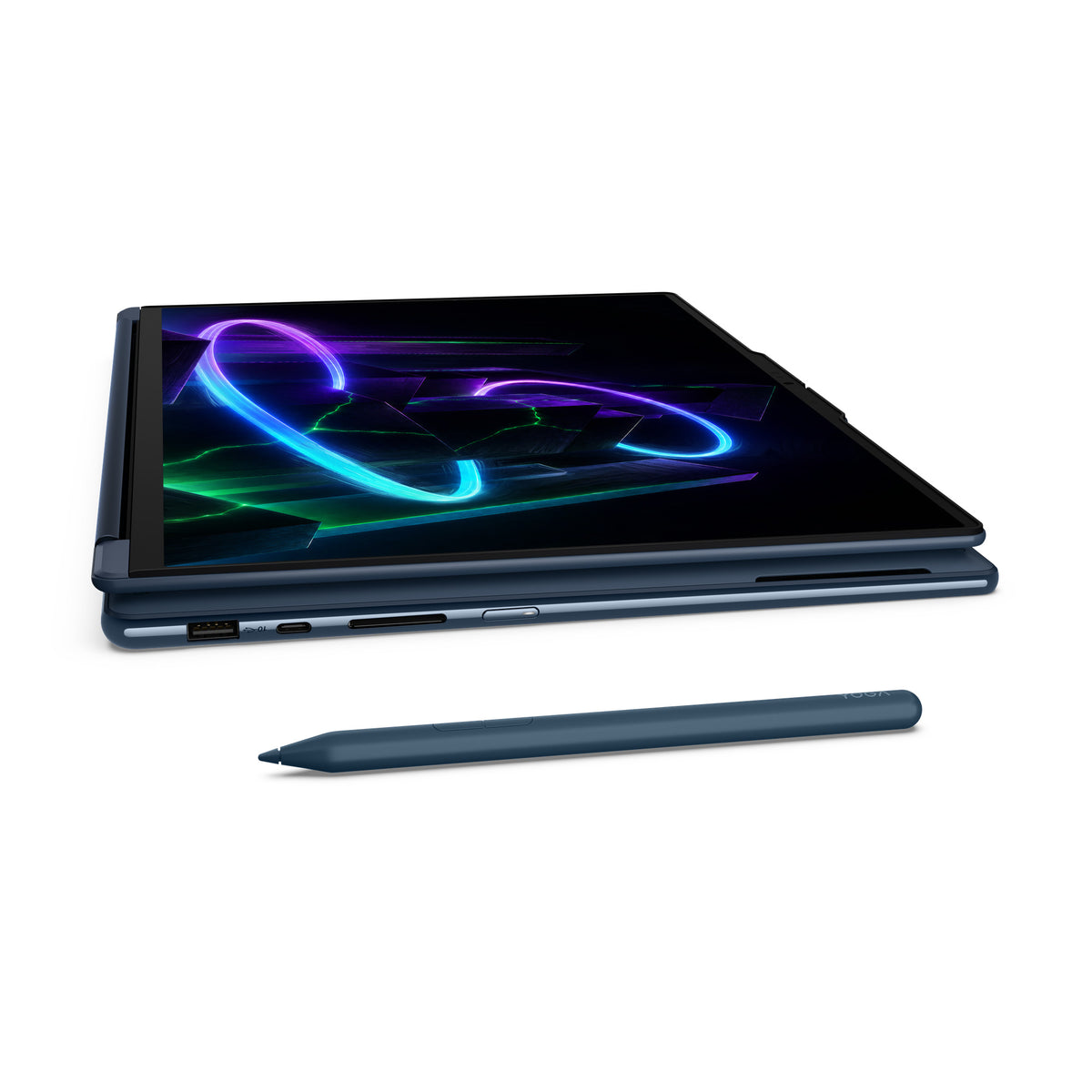 Lenovo Yoga 9 2-in-1 16N1X11 Copilot+ PC NVIDIA RTX Spark N1X Hybrid (2-in-1) 40,6 cm (16") Touchscreen 2.8K 64 GB LPDDR5x-SDRAM 1 TB SSD Wi-Fi 7 (802.11be) Windows 11 Pro Blau Schweiz