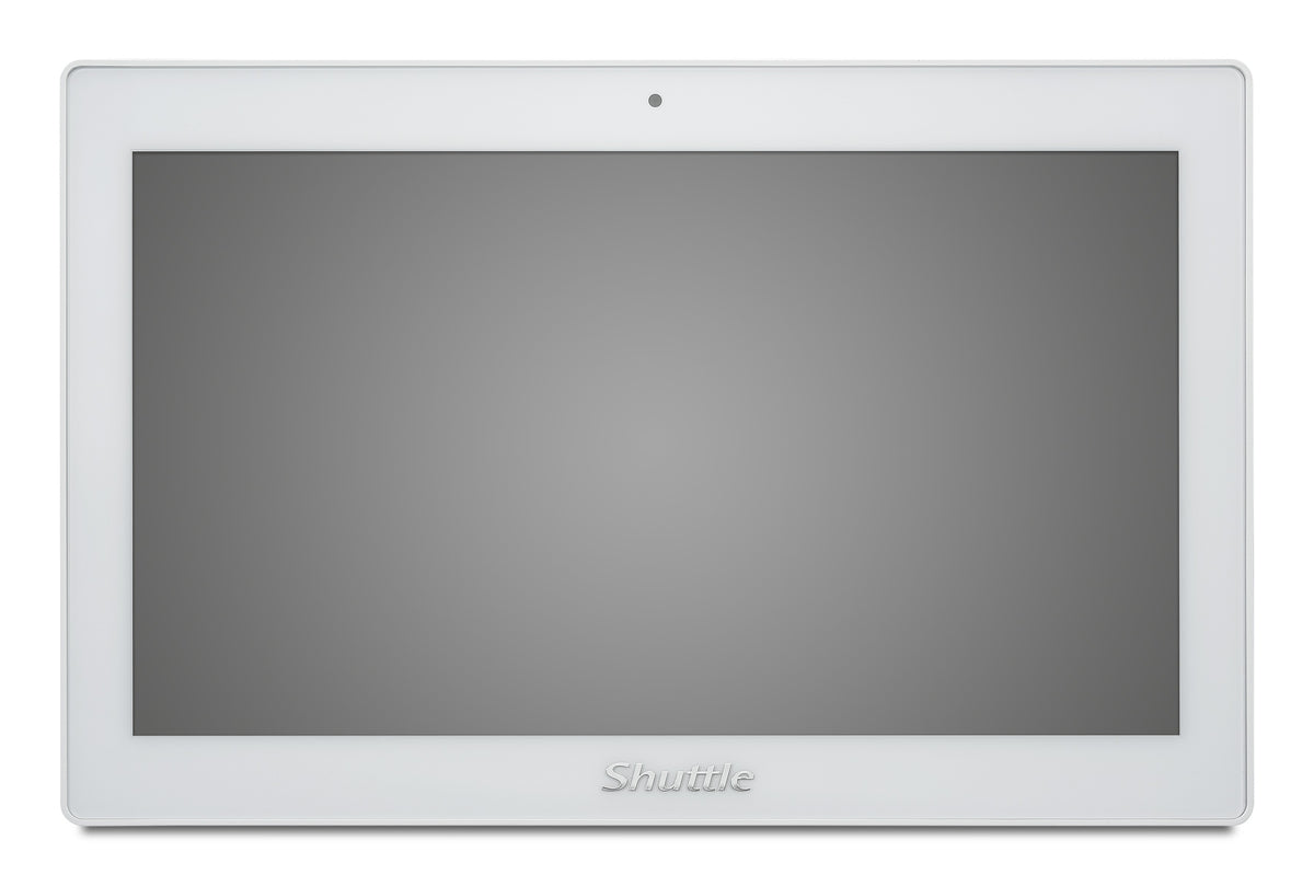 Shuttle All-In-One Medical Panel PC Barebone M15AL01-i5, 15.6" Multi-Touch-Screen, Intel Core i5-1235U, 2xLAN, RS232, POAG, IP65, 2xLAN, IP65, lüfterlos, 24/7 Dauerbetrieb