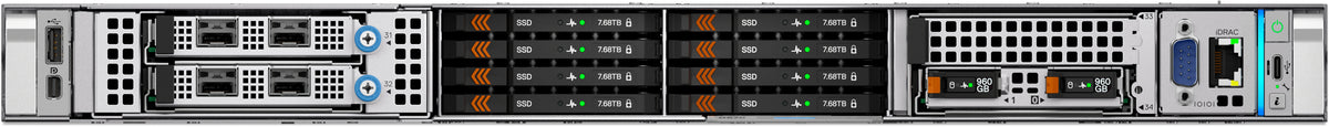 DELL PowerEdge R470 Server 480 GB Rack (1U) Intel Xeon 6 6507P 3,5 GHz 32 GB DDR5-SDRAM 1100 W