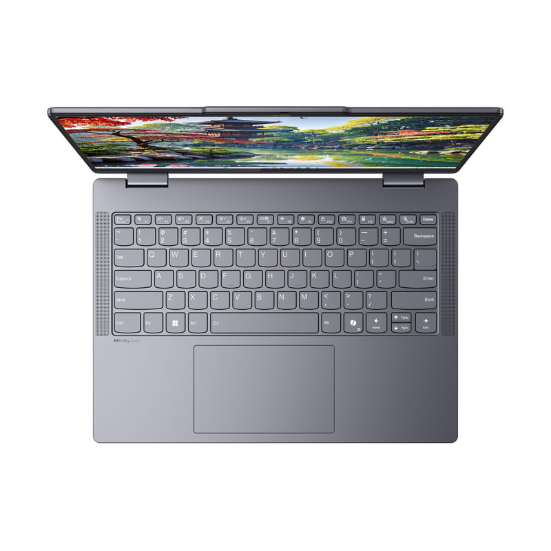 Lenovo IdeaPad 5 2-in-1 14IAL10 Intel Core Ultra 7 255H Hybrid (2-in-1) 35,6 cm (14") Touchscreen WUXGA 16 GB LPDDR5x-SDRAM 1 TB SSD Wi-Fi 6 (802.11ax) Windows 11 Home Schweiz Grau