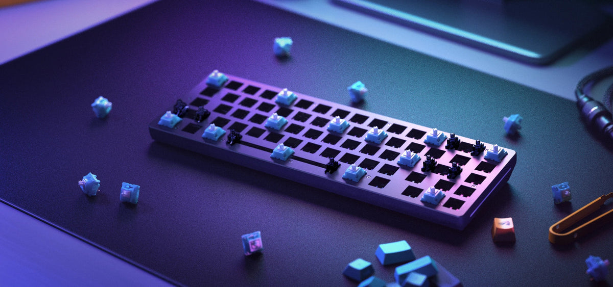 Glorious Gaming GMMK 2 Tastatur USB US Englisch Pink
