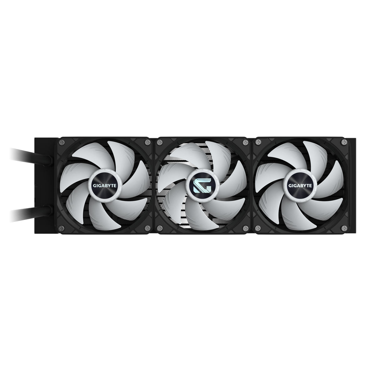 GIGABYTE GAMING 360 Flüssigkeitskühler für CPU - 3x120 mm ARGB-Lüfter, Schiebe-Verriegelungsmechanismus, DAISY-CHAIN, Kompatibel mit Intel LGA 1851 und AMD AM5
