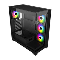 FSP M340-BA Gehäuse Midi Tower mITX, mATX, ATX Schwarz ARGB